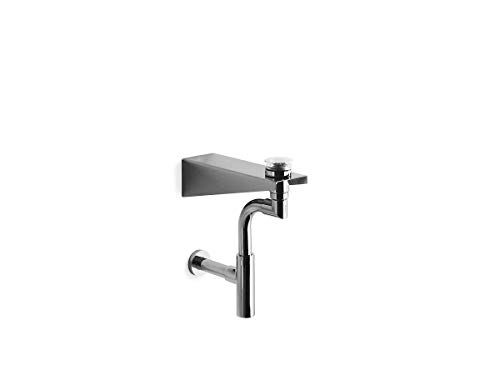 Lineabeta Badewanne ohne Loch Serie 6621 INOX/Politur, Stahl, Grau von Lineabeta