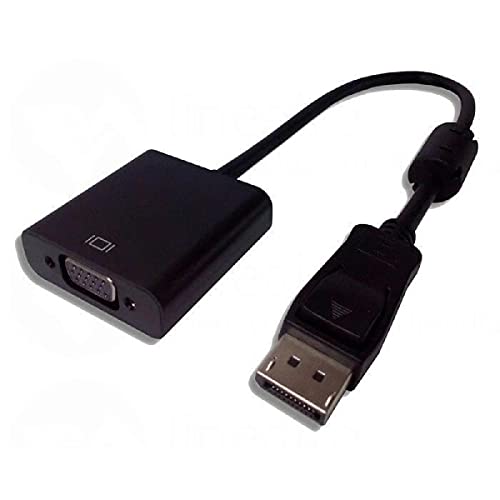 Lineaire adhd744 DisplayPort männlich zu VGA Weiblich Adapter 0,10 m schwarz von Lineaire
