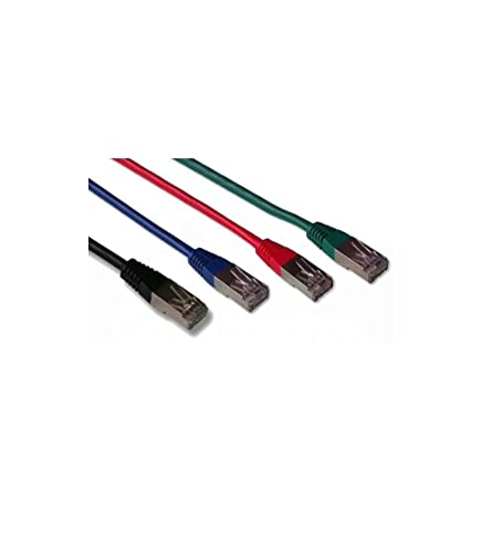 Lineaire kitpc6g Pack 4 Kabel RJ45 Stecker, 5 m, Mehrfarbig von Lineaire