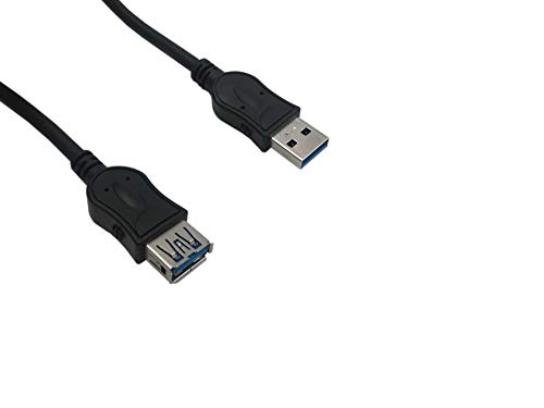Lineaire PCUSB311E Verlängerungskabel USB A 3.0 Stecker/Buchse für Laptop, Computer, externe Festplatte, Maus, Tastatur etc. 3 m von Linéaire