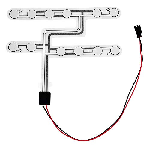 Linel Sitzsensor - Auto Auto Sicherheitsgurt Drucksensor Erinnerung Erinnerung an die Sitzbelegungserkennung Warnung Zubehör Linel Sitzsensor - Auto Auto Sicherheitsgurt Drucksensor Erinnerung Erinnerung an die Sitzbelegungserkennung Warnung Zubehör von Linel