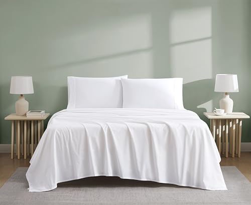 Linen Closet Bettlaken-Set, Bio-Baumwolle, 4-teilig, Arctic White Linen Closet Bettlaken-Set, Bio-Baumwolle, 4-teilig, Arctic White von Linen Closet