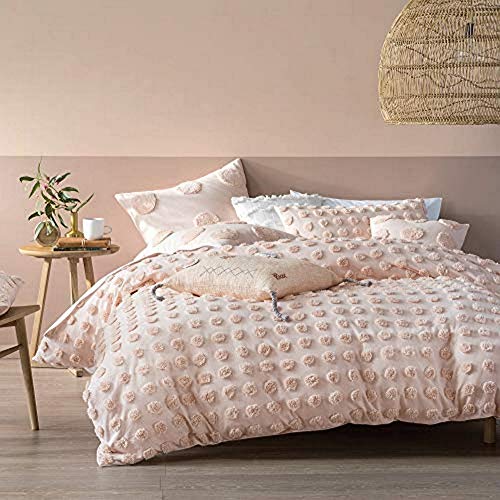 Linen House LH Haze SKS Duvet Set Peach, Pfirsich, Super King von Linen House