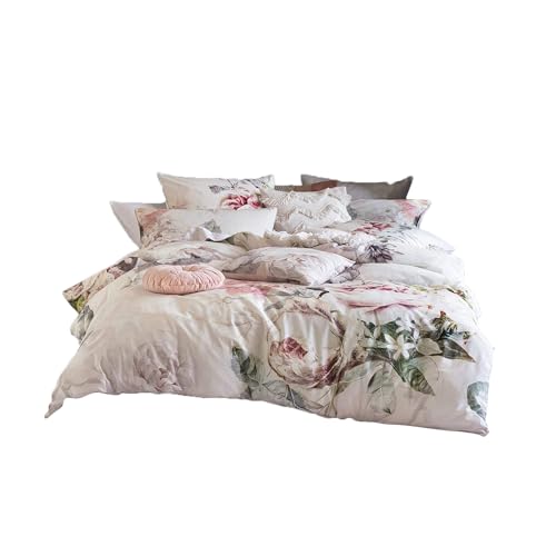 Linen House Sansa Kissenbezug-Set, Mehrfarbig, 50 x 75cm von Linen House