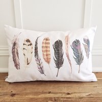 Feder Kissenbezug | Design 1 Feder Kissenbezug | Design 1 von LinenAndIvory