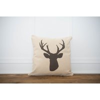 Rehkopf Kissenbezug von LinenAndIvory