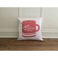 Warme & Gemütliche Tasse Kissenhülle von LinenAndIvory