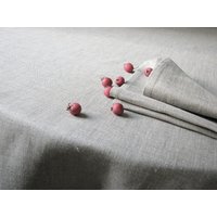 Leinen Tischdecke - Rustikale Hochzeitstischdecke - Küche Sondergröße Leinen Tischdecke - Rustikale Hochzeitstischdecke - Küche Sondergröße von LinenBloomShop