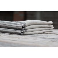 Leinen-Servietten Mit Auf Gehrung Geschnittenem Saum Rustikale Hochzeitstischdekoration Leinen-Servietten Mit Auf Gehrung Geschnittenem Saum Rustikale Hochzeitstischdekoration von LinenBuy