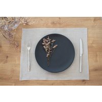 46 Farben Tischsets Aus Leinen in Verschiedenen Größen. 1, 2, 4. Für Die Tischdekoration von LinenDay