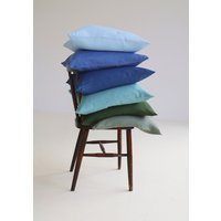 Erweichter Leinen Kissenbezug Handgemachter Kissenbezug von LinenHandmadeStudio
