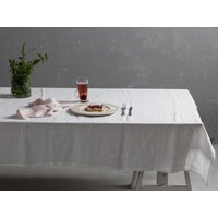 Leinen Tischdecke-Leinen Tischdecke in Weiß Tischwäsche-Tischdecke-Gewaschene Tischdecke-Große von LinenHomeDecor