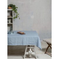 Leinen Tischdecke-Tischdecke-Tischwäsche-Bluisch Graue Tischdecke-Washed Linen Tischdecke - Breite 55"(140cm X Benutzerdefinierte Länge Leinen Tischdecke-Tischdecke-Tischwäsche-Bluisch Graue Tischdecke-Washed Linen Tischdecke - Breite 55"(140cm X Benutzerdefinierte Länge von LinenHomeDecor