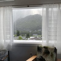 Leinen Vorhänge - -Leinen Paneele -Schiere Leinenvorhänge Graphit Farbe-Ein Paar Mit Stange Tasche-Breite 170 cm(170x Cust.länge Leinen Vorhänge - -Leinen Paneele -Schiere Leinenvorhänge Graphit Farbe-Ein Paar Mit Stange Tasche-Breite 170 cm(170x Cust.länge von LinenHomeDecor