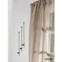 Leinen Vorhänge - Vorhänge-Leinen Paneele -Schiere Leinenvorhänge-Natürliche Farbe-Ein Paar Mit Stange Tasche-Breite 170 cm | 170x Cust.länge Leinen Vorhänge - Vorhänge-Leinen Paneele -Schiere Leinenvorhänge-Natürliche Farbe-Ein Paar Mit Stange Tasche-Breite 170 cm | 170x Cust.länge von LinenHomeDecor