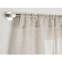 Leinen Vorhang-Schiere Vorhang-Leinen Panel Mit Stangentasche "'(10 cm-Leichte Natur Flachs Panel-Breite 67 "'(170 cmxcustom Länge von LinenHomeDecor