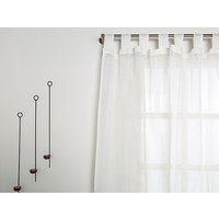 Leinen Vorhang-Weiße Vorhang-Leinen Panels-Schiere Vorhang - Breite 67 "' | 170 cm X Benutzerdefinierte Länge von LinenHomeDecor