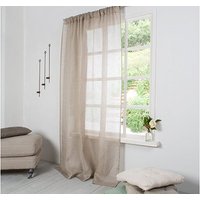 Natürlicher Leinenvorhang-Vorhang-Schiere Leinenpanel-Vorhang Mit Stangentasche "' | 10cm Breite -Leinenpanel - 67 | 170cm Xbenutzerdefinierte Länge von LinenHomeDecor