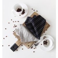 Gestreifte Leinen Servietten - Softened von LinenHomeStudio