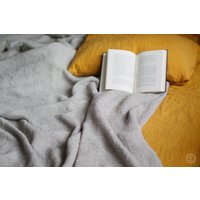 Schwere Leinen Decke - Breite Waffel 100% Tagesdecke Natürlicher Ungefärbter Stoff Schwerer Bettüberzug 650G/M2 Schwere Leinen Decke - Breite Waffel 100% Tagesdecke Natürlicher Ungefärbter Stoff Schwerer Bettüberzug 650G/M2 von LinenHomeStudio