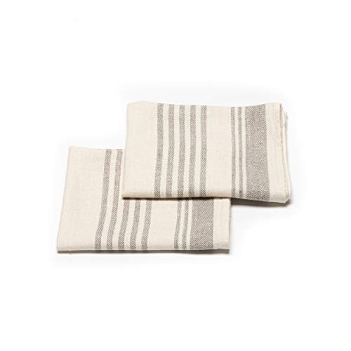 Set of 2 Cream Linen Hand and Guest Towels Linum Set of 2 Cream Linen Hand and Guest Towels Linum von LinenMe