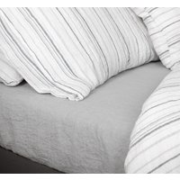 100 % Leinen Bettlaken, Hellgraue Bettwäsche, Natürlichen Bio Grau Blatt 100 % Leinen Bettlaken, Hellgraue Bettwäsche, Natürlichen Bio Grau Blatt von LinenStory