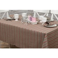Weihnachtsleinen Tischdecke, Rot, Graue Leinen Tischplatte, Weihnachtstischdecke Weihnachtsleinen Tischdecke, Rot, Graue Leinen Tischplatte, Weihnachtstischdecke von LinenStory
