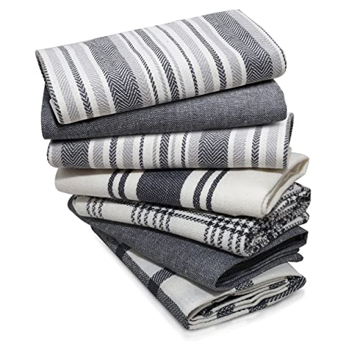 LinenWeave Packung mit 7 geschirrtücher – 100% geschirrtücher Baumwolle, 45 x 70 cm – Super saugfähiges küchentücher – Maschinenwaschbar geschirrhandtücher – küchenhandtücher (Culture 7) von LinenWeave
