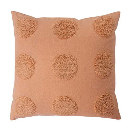 Linen House Haze Kissen mit Federfüllung, Rose, 45 x 45cm (18" x 18") von Linenhouse