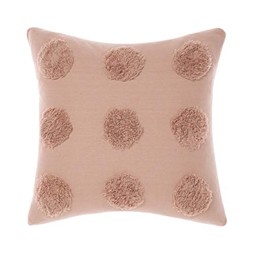 Linen House Haze Kissen mit Polyesterfüllung, Maple, 45 x 45cm (18" x 18") von Linen House