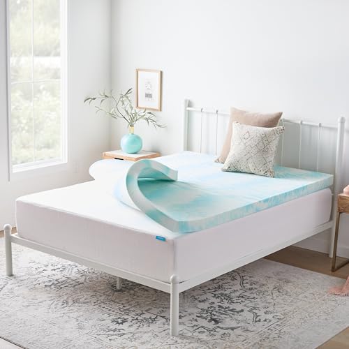 Linenspa Wirbel-Memoryschaum Gel Swirl Memory Foam Topper, Schaumstoff, Nur Aufsatz, Full Linenspa Wirbel-Memoryschaum Gel Swirl Memory Foam Topper, Schaumstoff, Nur Aufsatz, Full von Linenspa