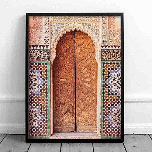 Artwork Posters Prints,Bilder,Marokkanische Tür Wandkunst Reisefotografie Marokko Leinwand Keuchend, Islamische Architektur Poster Drucken Wandbilder Boho Dekor, Poster Vintage Ästhetik_60X80Cm Artwork Posters Prints,Bilder,Marokkanische Tür Wandkunst Reisefotografie Marokko Leinwand Keuchend, Islamische Architektur Poster Drucken Wandbilder Boho Dekor, Poster Vintage Ästhetik_60X80Cm von Ling88