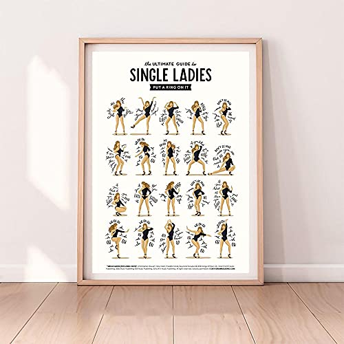 Bilder, Poster, Kunstdrucke Single Ladies Dance Music Poster Und Print Nordic Art Dancing Geschenk Für Freund Bild Wandkunst Home Decor Leinwand Malerei Poster Und Drucke - 50X70Cm Bilder, Poster, Kunstdrucke Single Ladies Dance Music Poster Und Print Nordic Art Dancing Geschenk Für Freund Bild Wandkunst Home Decor Leinwand Malerei Poster Und Drucke - 50X70Cm von Ling88
