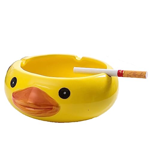 LingXuanGe Keramik-Aschenbecher, niedlicher Entenaschenbecher, kreativer und persönlicher trendiger Haushalts-Entenaschenbecher LingXuanGe Keramik-Aschenbecher, niedlicher Entenaschenbecher, kreativer und persönlicher trendiger Haushalts-Entenaschenbecher von LingXuanGe