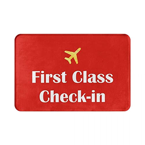 Lingquare Flanell First Class Check-in Fußmatte Teppich Teppich Matte Fußpolster Polyester rutschfest strapazierfähig Flur Küche Schlafzimmer Balkon Toilette 50x80cm Lingquare Flanell First Class Check-in Fußmatte Teppich Teppich Matte Fußpolster Polyester rutschfest strapazierfähig Flur Küche Schlafzimmer Balkon Toilette 50x80cm von Lingquare