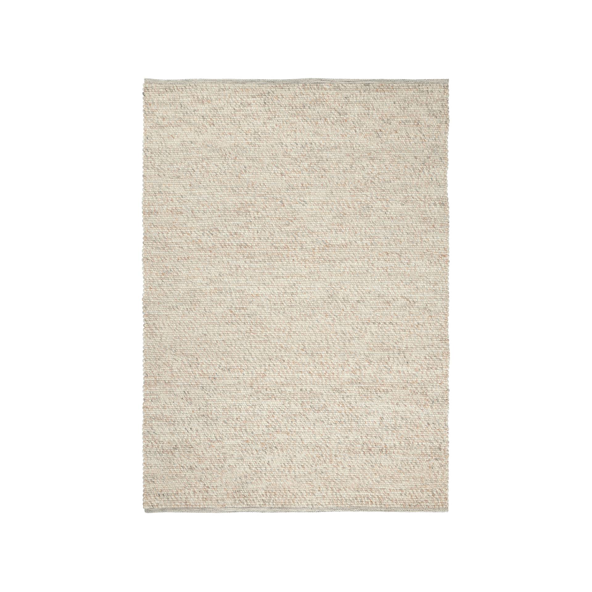 Linie Design - Agner Wollteppich 170x240cm - beige/handgewebt/LxB 170x240cm von Linie Design