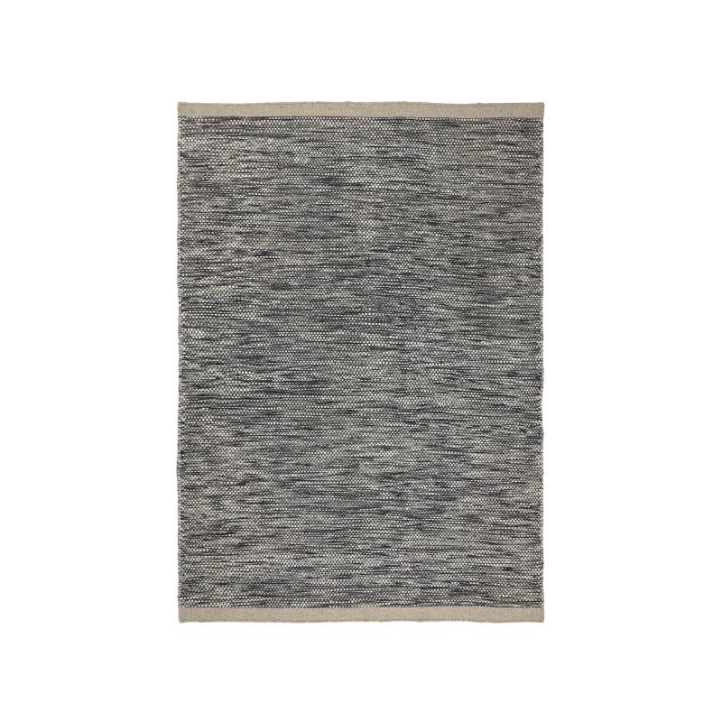 Linie Design - Asko Wollteppich 140x200cm - terrazzo/handgewebt/LxB 140x200cm von Linie Design