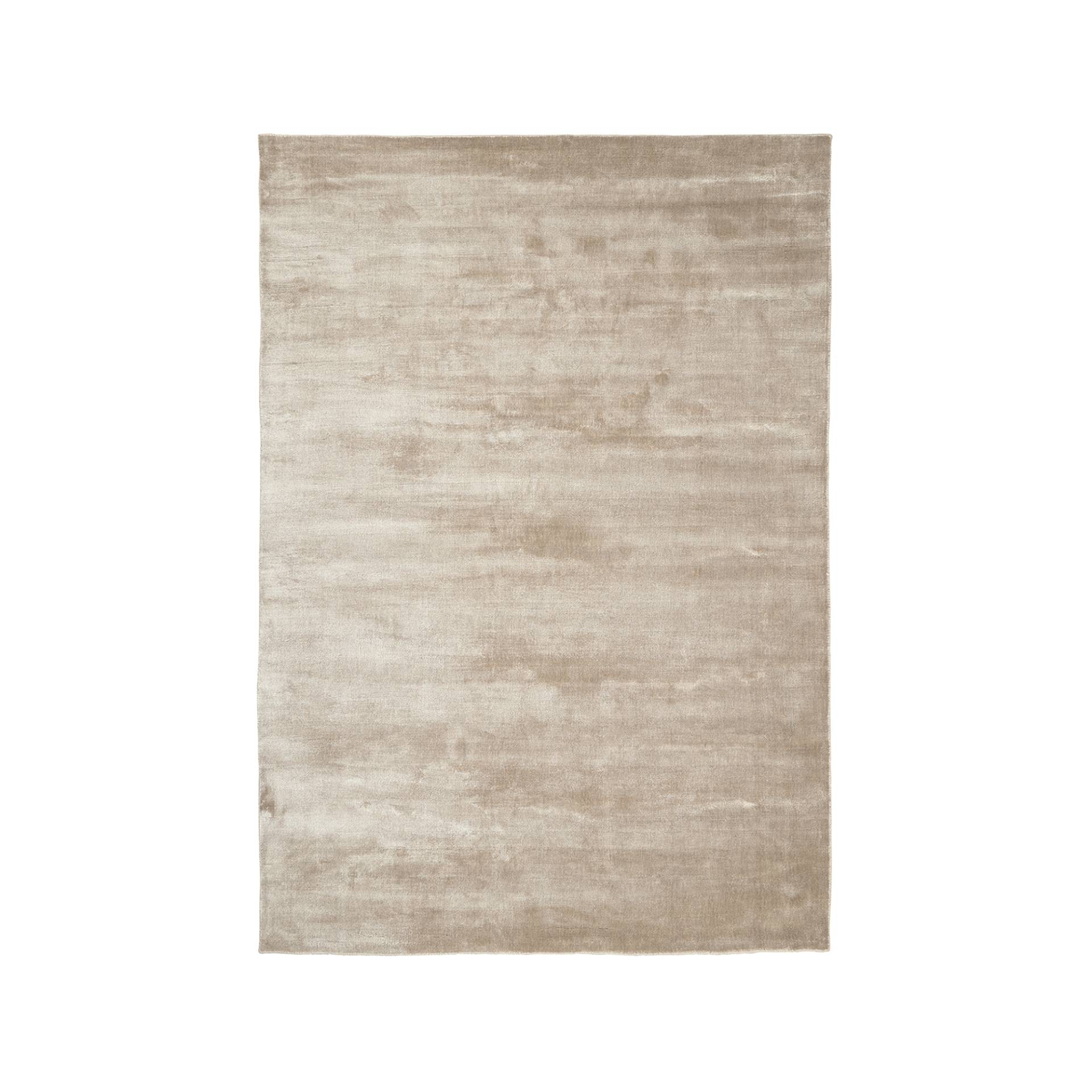 Linie Design - Lucens Teppich 170x240cm - natur/schimmernd/LxBxH 170x240x1,2cm/handgewebt von Linie Design