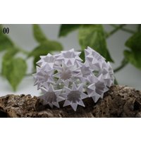 Origami Lichterkette Nach Waldorf Art, Schneeweiß von LinjasMacherei