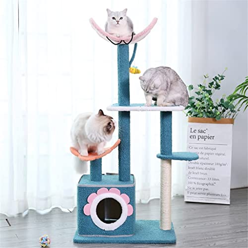 Linjolly Mehrschicht-Katzennest und Katzenbaum integrierte multifunktionale Massivholz-Sisal-Katze-Catching-Säule Linjolly Mehrschicht-Katzennest und Katzenbaum integrierte multifunktionale Massivholz-Sisal-Katze-Catching-Säule von Linjolly