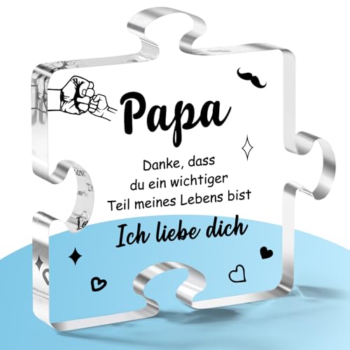 Geburtstagsgeschenk Geschenke für Papa, Linkax Bester Papa Opa Geschenke, Acryl Home Dekoration mit Spruch, Personalisierte Männertag Vatertagsgeschenk Dankeschön Danke Geschenk für Männer Ihn Geburtstagsgeschenk Geschenke für Papa, Linkax Bester Papa Opa Geschenke, Acryl Home Dekoration mit Spruch, Personalisierte Männertag Vatertagsgeschenk Dankeschön Danke Geschenk für Männer Ihn von Linkax