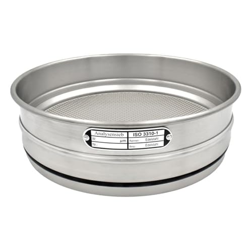 Linker® Edelstahl-Analysensieb Ø 200 x 50 mm, Maschenweite: * 125 µm von Linker