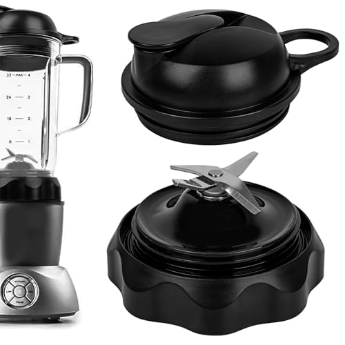 Linkidea Kreuzklingen-Mixer-Ersatz, Mixer-Teile, Zubehör, kompatibel mit Nutribullet-Mixer, Ersatzteile funktioniert mit Modell NBF50500 (schwarz) von Linkidea