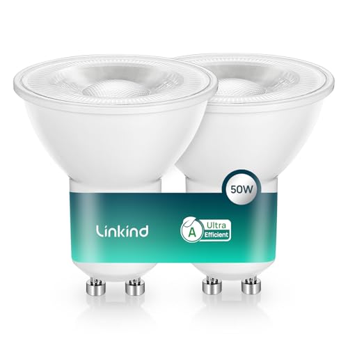 Linkind GU10 LED Lampe 4000K Neutralweiß Ultraeffiziente GU10 Glühbirnen, 2W ersetzt 50W, Energieeffizienz-A, Nicht Dimmbar Energiesparlampe 360Lm, 36°enge Abstrahlwinkel, Klasse A LED Birne, 2 Stück Linkind GU10 LED Lampe 4000K Neutralweiß Ultraeffiziente GU10 Glühbirnen, 2W ersetzt 50W, Energieeffizienz-A, Nicht Dimmbar Energiesparlampe 360Lm, 36°enge Abstrahlwinkel, Klasse A LED Birne, 2 Stück von Linkind