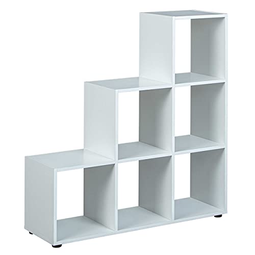 Inter Link – Raumteiler – Bücherregal mit 6 Würfeln – Regal mit offene Fächer – Raumtrenner – Standregal – Aktenregal – Melaminbeschichtet – Passend zu den Faltboxen Winny – Cadore 6 Inter Link – Raumteiler – Bücherregal mit 6 Würfeln – Regal mit offene Fächer – Raumtrenner – Standregal – Aktenregal – Melaminbeschichtet – Passend zu den Faltboxen Winny – Cadore 6 von Inter Link