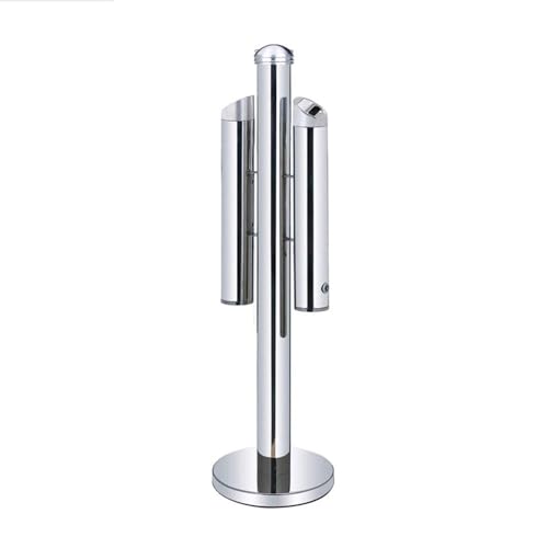 Linmeas-753 Bodenstehender Aschenbecher Kann Edelstahl-Aschesäule, Zigarettenkippensäule for den Außenbereich in der Hotellobby befestigt Werden Aschenbecher für den Innenbereich von Linmeas-753