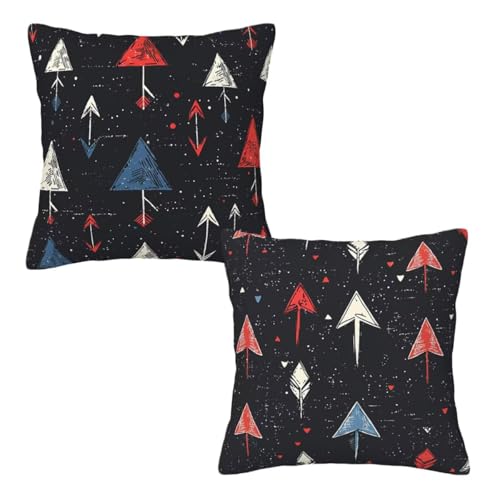 Kopfkissenbezug 65x65 cm 2er Set Schwarz Dekokissen Kissenbezüge, Samt Sofakissen Kopfkissenbezug, Deko Kissen Geometrie Muster Beidseitiger Druck für Herbst Deko Wohnzimmer, Geschenke für Frauen H-99 Kopfkissenbezug 65x65 cm 2er Set Schwarz Dekokissen Kissenbezüge, Samt Sofakissen Kopfkissenbezug, Deko Kissen Geometrie Muster Beidseitiger Druck für Herbst Deko Wohnzimmer, Geschenke für Frauen H-99 von Linncen