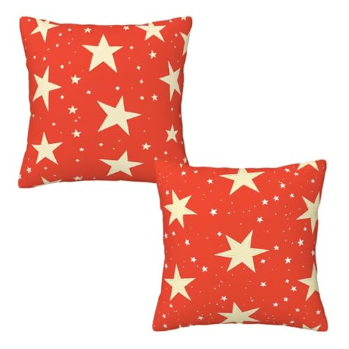 Kopfkissenbezug 80x80 cm 2er Set Rot Dekokissen Kissenbezüge, Samt Sofakissen Kopfkissenbezug, Deko Kissen Geometrie Muster Beidseitiger Druck für Herbst Deko Wohnzimmer, Geschenke für Frauen H-81 Kopfkissenbezug 80x80 cm 2er Set Rot Dekokissen Kissenbezüge, Samt Sofakissen Kopfkissenbezug, Deko Kissen Geometrie Muster Beidseitiger Druck für Herbst Deko Wohnzimmer, Geschenke für Frauen H-81 von Linncen