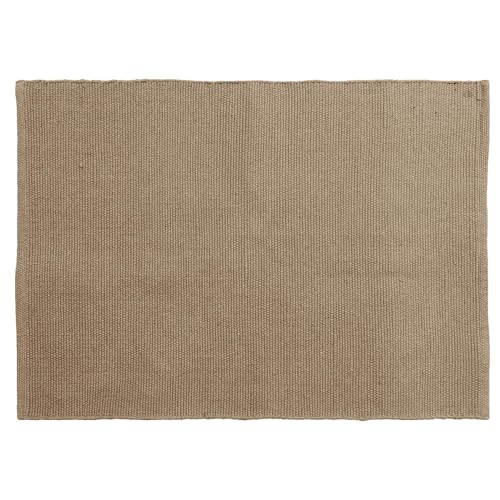Linnea Teppich, rechteckig, 170 x 240 cm, reine Baumwolle, Moorea, Kamelbraun von Linnea