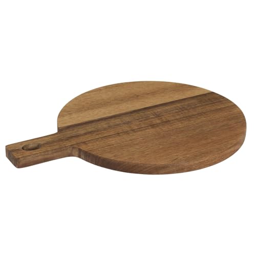 Präsentationsbrett, rund, aus Akazienholz, Kollektion Ebenholz, Braun Präsentationsbrett, rund, aus Akazienholz, Kollektion Ebenholz, Braun von Linnea
